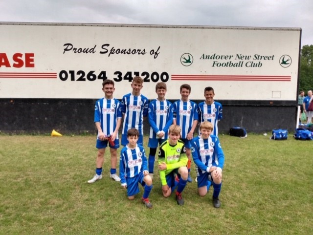 U14s Compete in Andover New Street Tournament