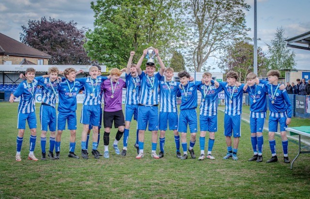 Ramsbury U17s win 2-1 away against Stratton FC U18s in the Cup!