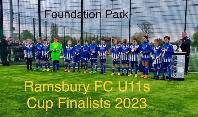 Ramsbury FC U11s Runners Up in Cup Final at Foundation Park!
